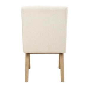   Oak Framed Padded Dining Chair | Oroa.com