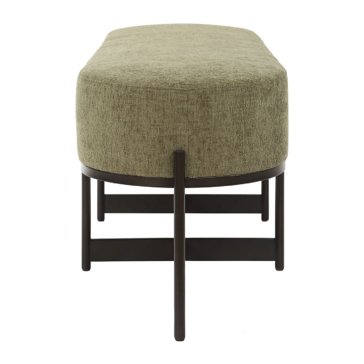   Green Upholstered Bench | Oroa.com