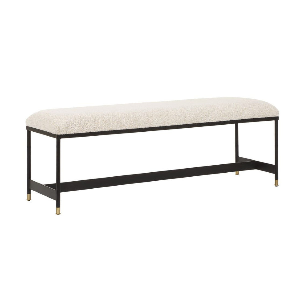   White Upholstered Bench | Oroa.com