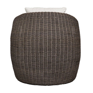   Woven Wicker Outdoor Lounge Chair | Oroa.com