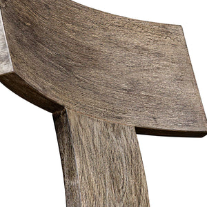   Mahogany T-Shaped Outdoor Bar Stool | Oroa.com