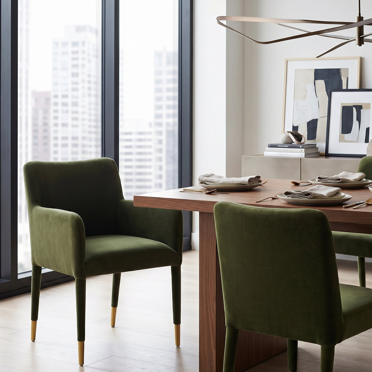   Upholstered Dining Armchair | Oroa.com