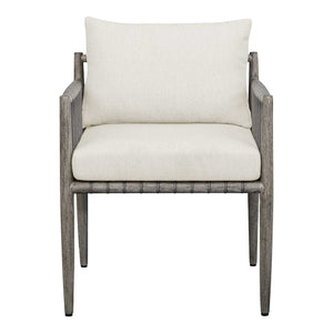   Gray Mahogany Outdoor Dining Chair | Oroa.com