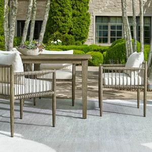  Gray Mahogany Outdoor Dining Chair | Oroa.com
