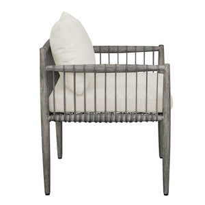   Gray Mahogany Outdoor Dining Chair | Oroa.com