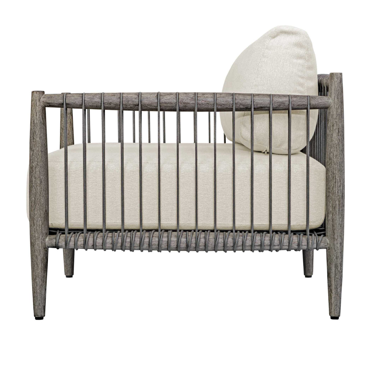   Gray Mahogany Outdoor Lounge Chair | Oroa.com