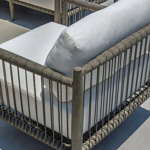   Gray Mahogany Outdoor Lounge Chair | Oroa.com
