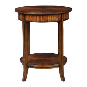   Rustic Primavera Veneer Lamp Table | Oroa.com