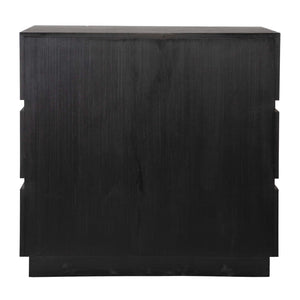   Dark Acacia 3-Drawer Chest | Oroa.com