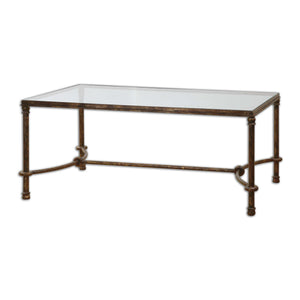   Bronze Framed Coffee Table | Oroa.com