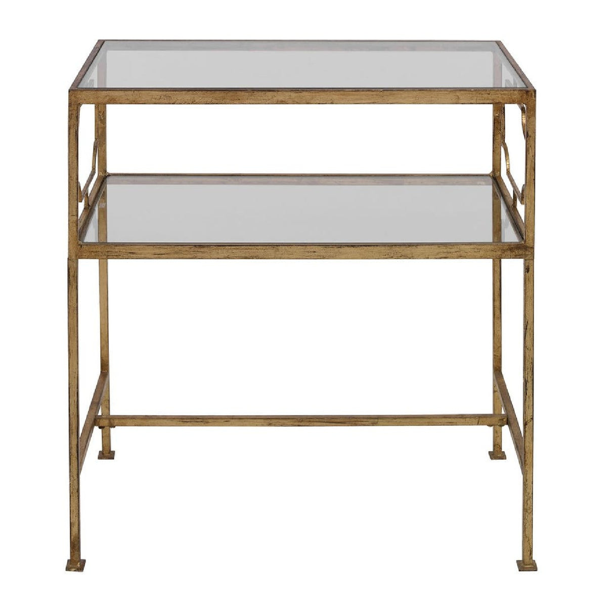   Gold Framed Side Table | Oroa.com