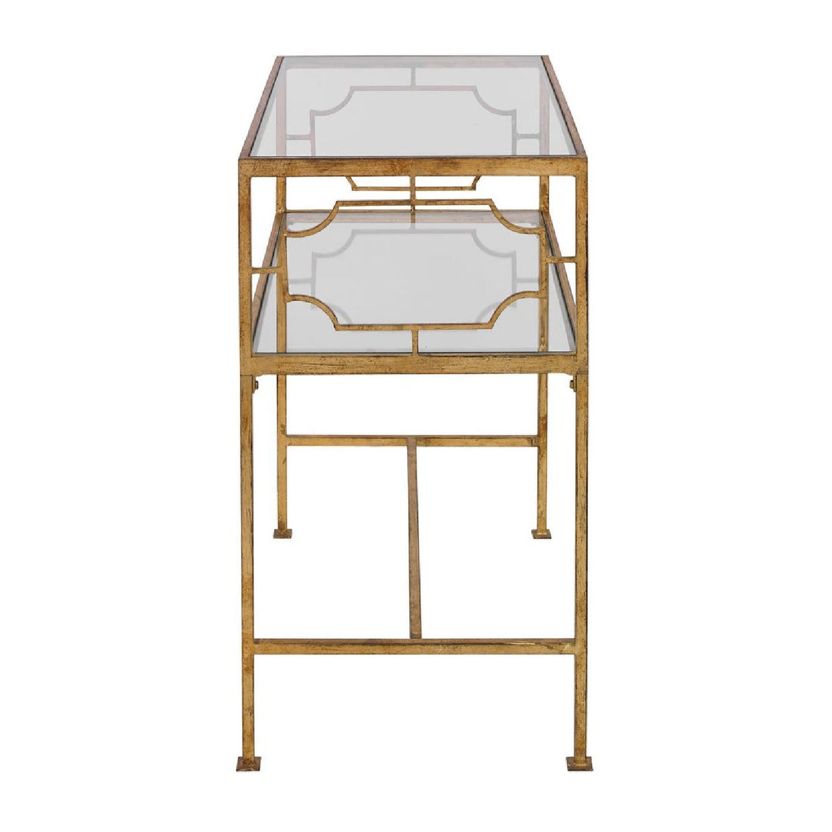   Gold Framed Side Table | Oroa.com