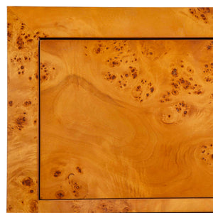   2-Drawer Burl Accent Chest | Oroa.com