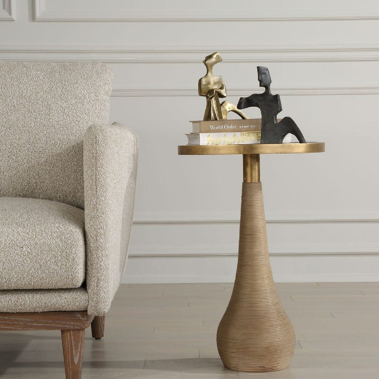   Mirror Top Accent Table | Oroa.com