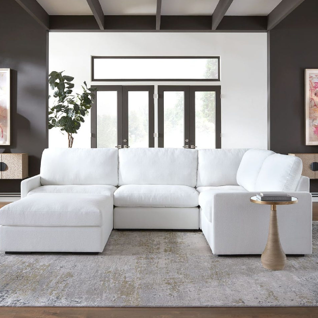   Mirror Top Accent Table | Oroa.com