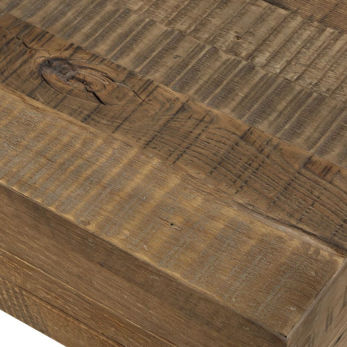   2-Layer Natural Oak Coffee Table | Oroa.com