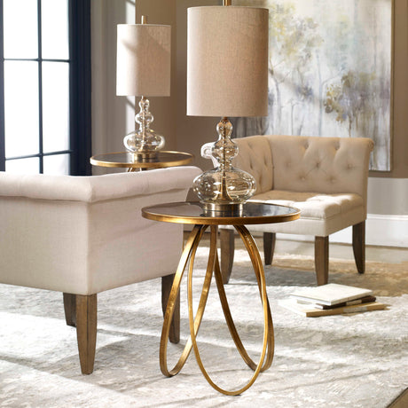  Gold Loops Side Table | Oroa.com