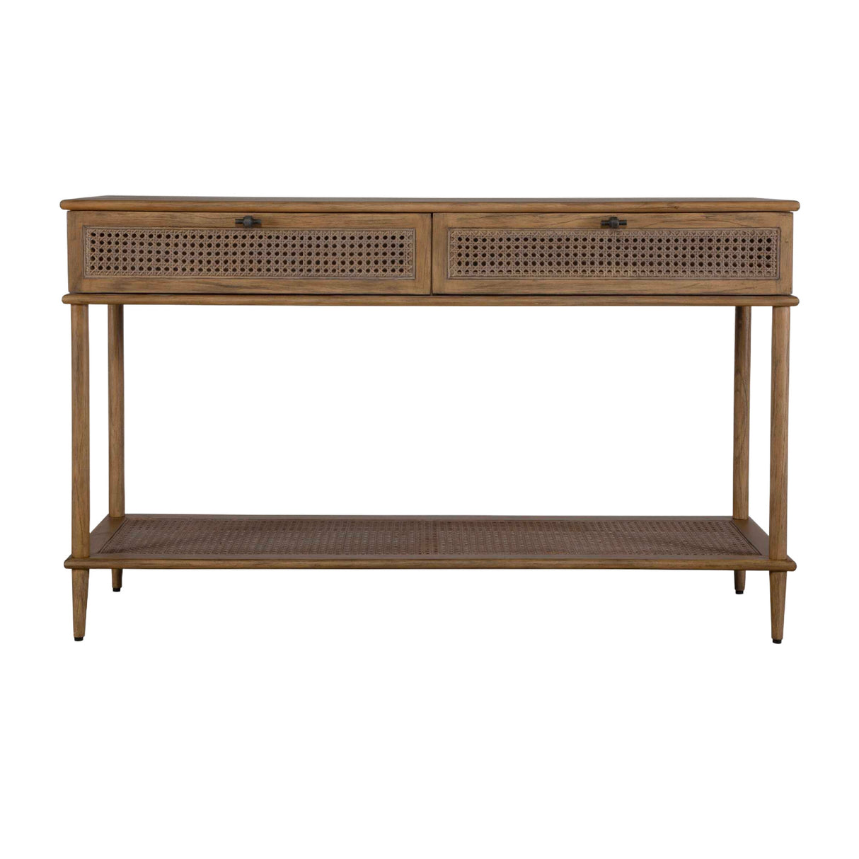   2-Drawer Cane Console Table | Oroa.com