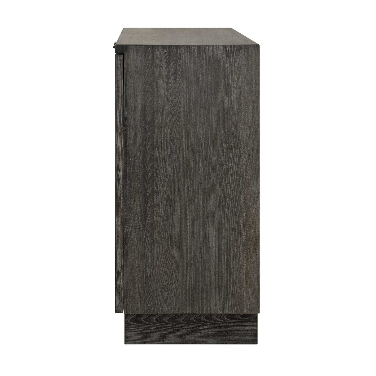   Circle Carved Elm 2-Door Cabinet | Oroa.com