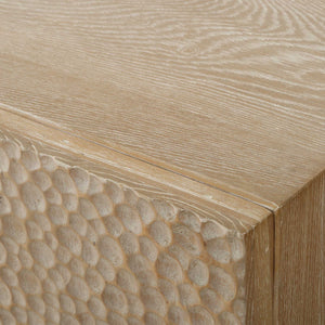   Elm Veneer 4-Door Cabinet | Oroa.com