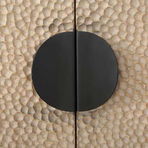   Elm Veneer 4-Door Cabinet | Oroa.com