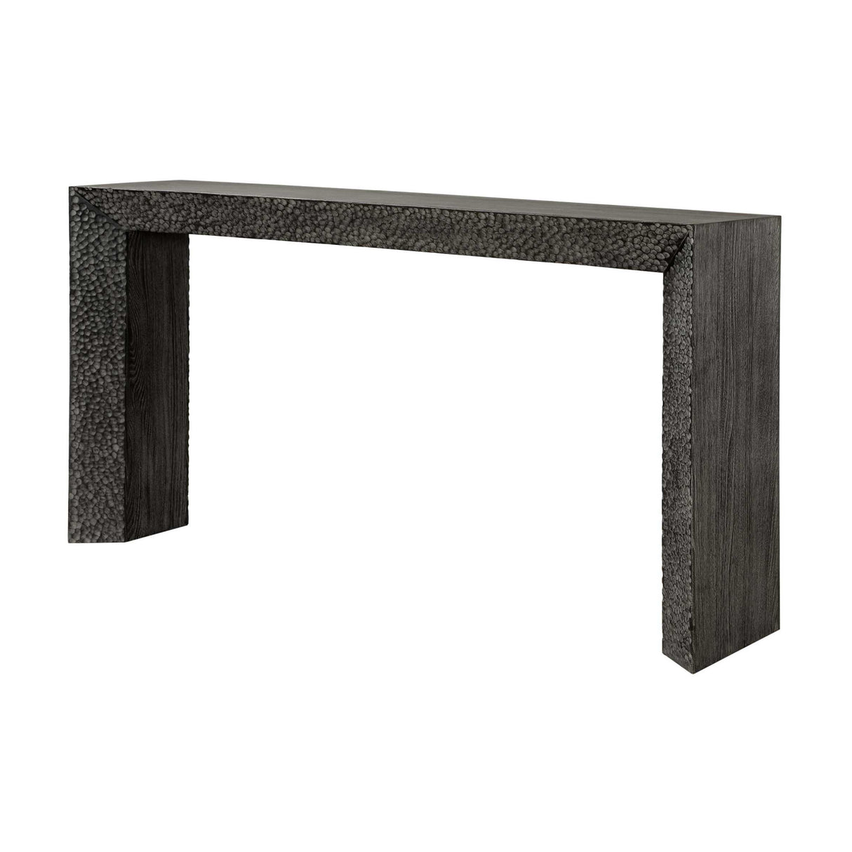   Chiseled Black Elm Console Table | Oroa.com