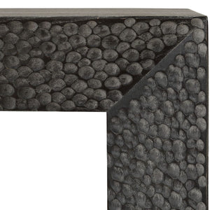   Chiseled Black Elm Console Table | Oroa.com