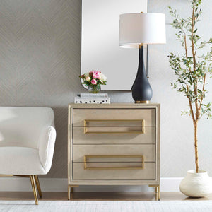   Light Oak 4-Drawer Accent Chest | Oroa.com