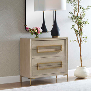   Light Oak 4-Drawer Accent Chest | Oroa.com