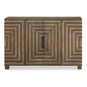   Fir Wood Parquet Console Cabinet | Oroa.com