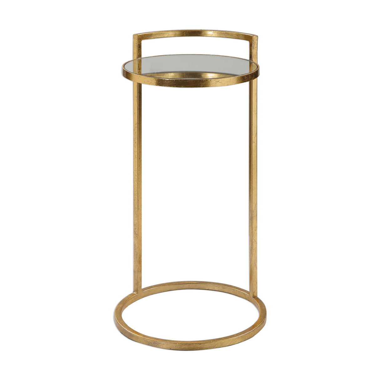   Gold Framed Mirror Accent Table | Oroa.com