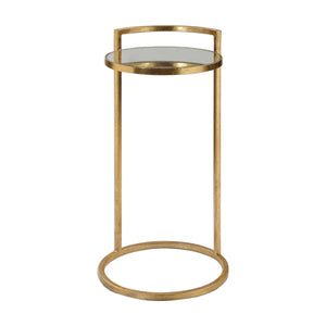   Gold Framed Mirror Accent Table | Oroa.com