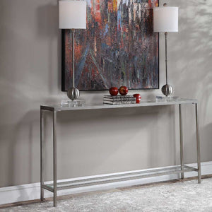   Beveled Mirror Console Table | Oroa.com