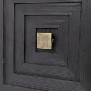   Fir Wood 2-Door Cabinet | Oroa.com