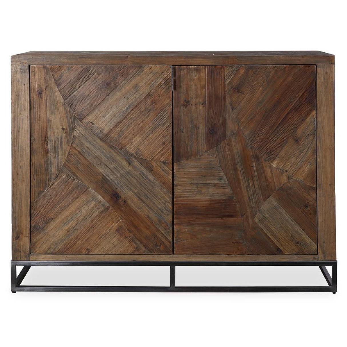   2-Door Marquetry Wooden Cabinet | Oroa.com