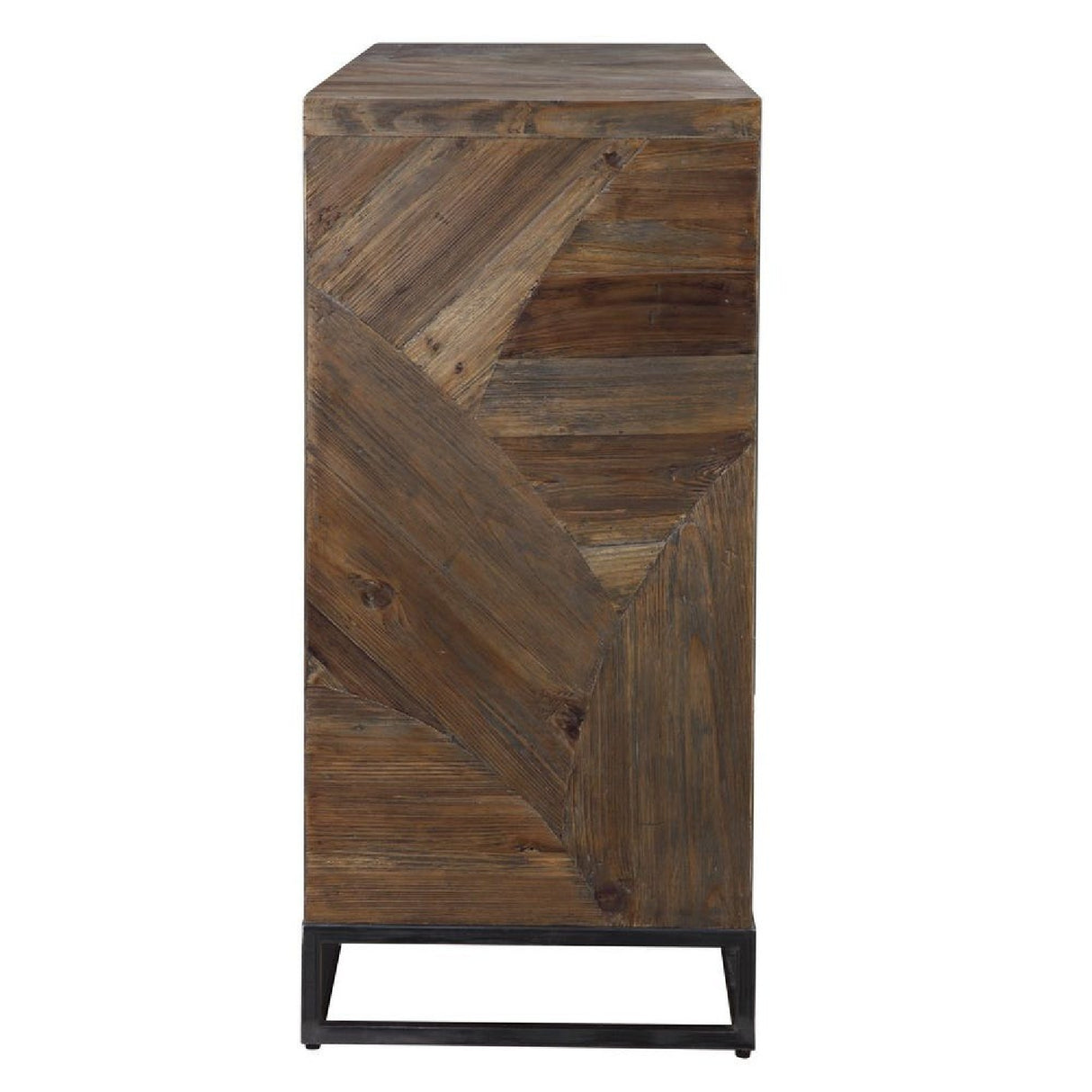   2-Door Marquetry Wooden Cabinet | Oroa.com