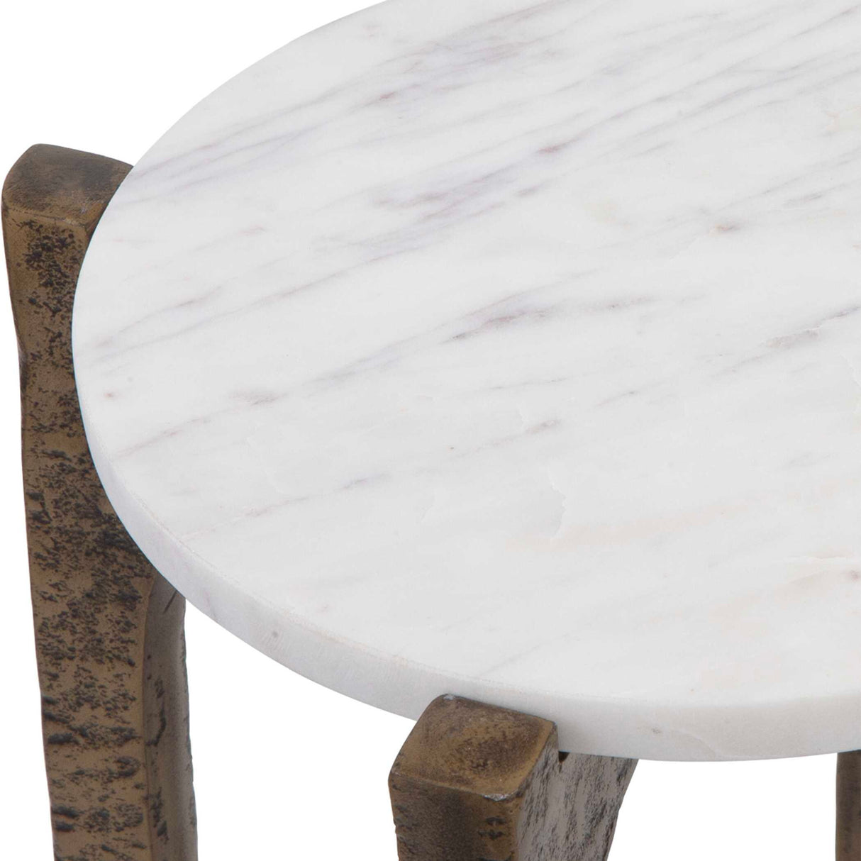   Round Marble Drink Table | Oroa.com