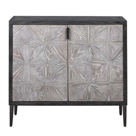  Modern European furniture - Oak Mosaic 2-Door Cabinet - www.oroa.com | Oroa.com