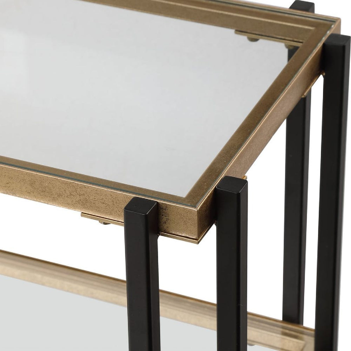   Gold Leaf Console Table | Oroa.com