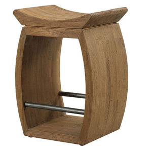   Elm Wood Counter Stool | Oroa.com