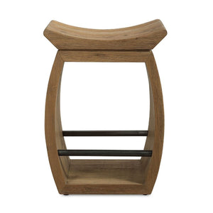   Elm Wood Counter Stool | Oroa.com