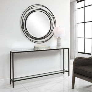   Beveled Mirror Console Table | Oroa.com