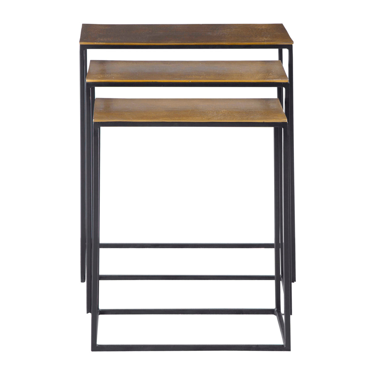   Cast Aluminum Nesting Tables (3) | Oroa.com
