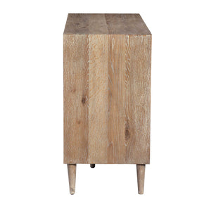   White Starburst 4-Door Cabinet | Oroa.com