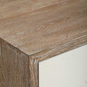   White Starburst 4-Door Cabinet | Oroa.com