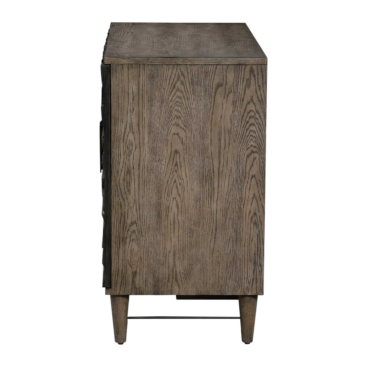   Oak Starburst 2-Door Cabinet | Oroa.com