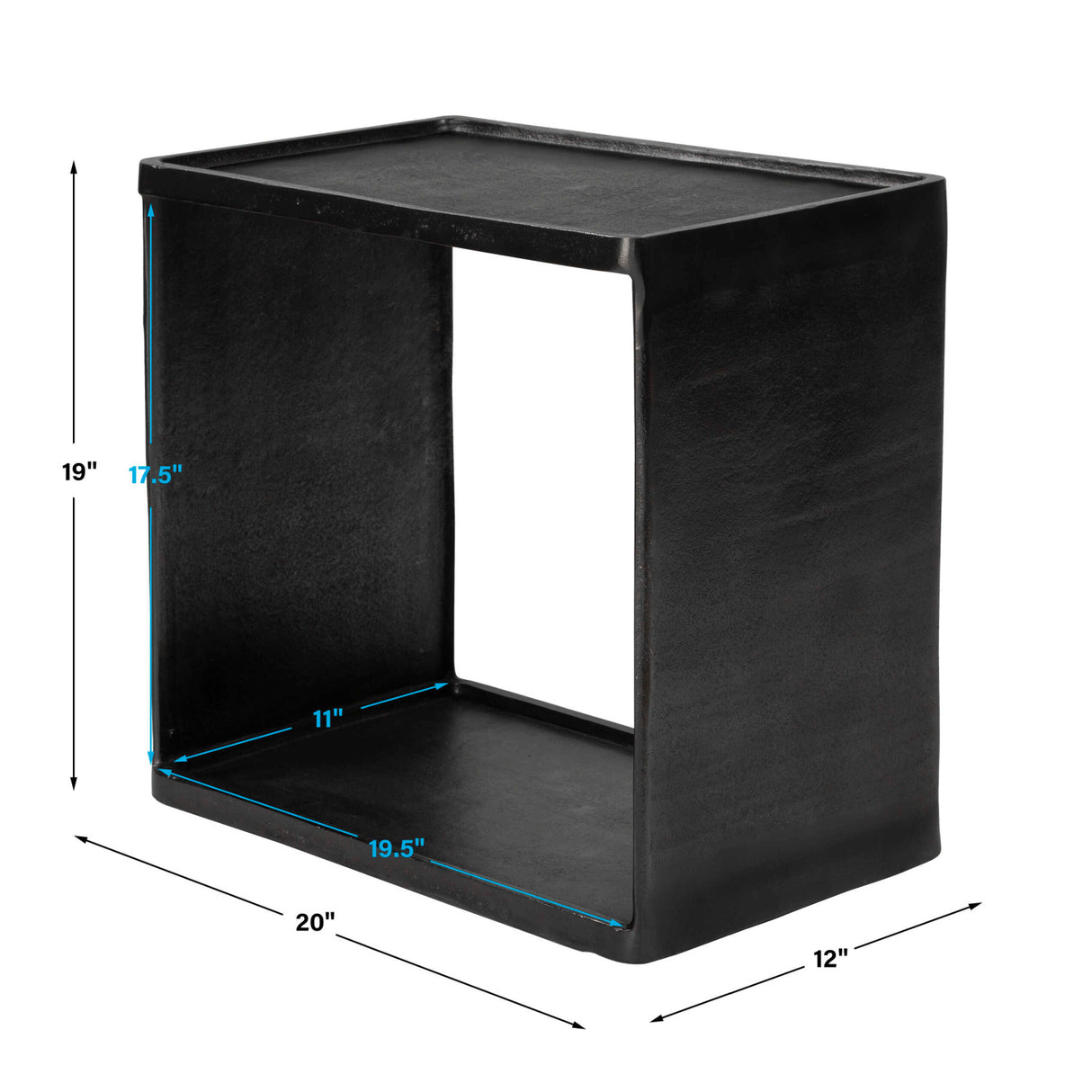   Cast Aluminum Side Table | Oroa.com