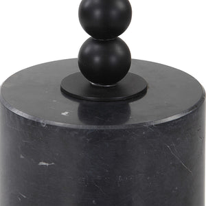   Black Marble Drink Table | Oroa.com