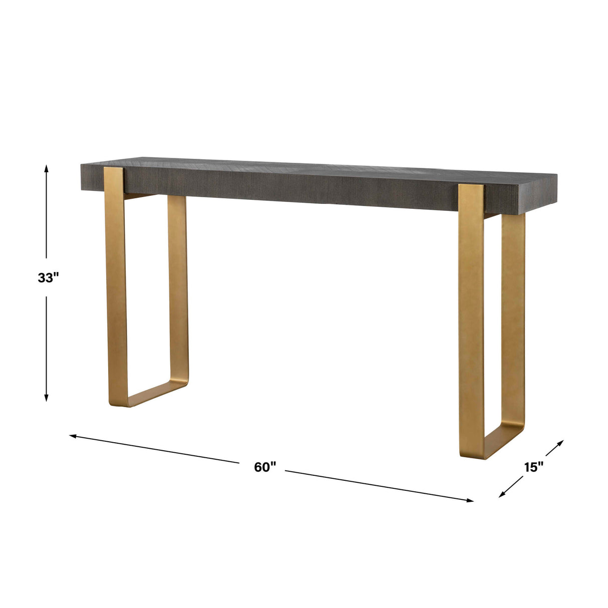   Gray Ash Console Table | Oroa.com