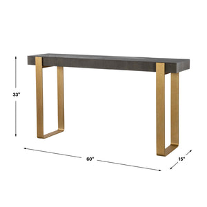   Gray Ash Console Table | Oroa.com
